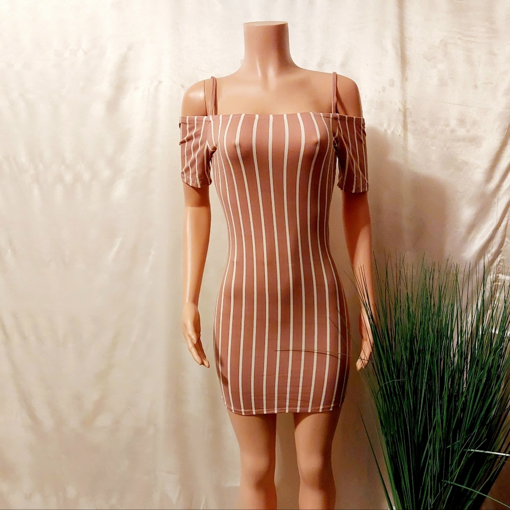 Capella Off The Shoulder Dress with String Strap